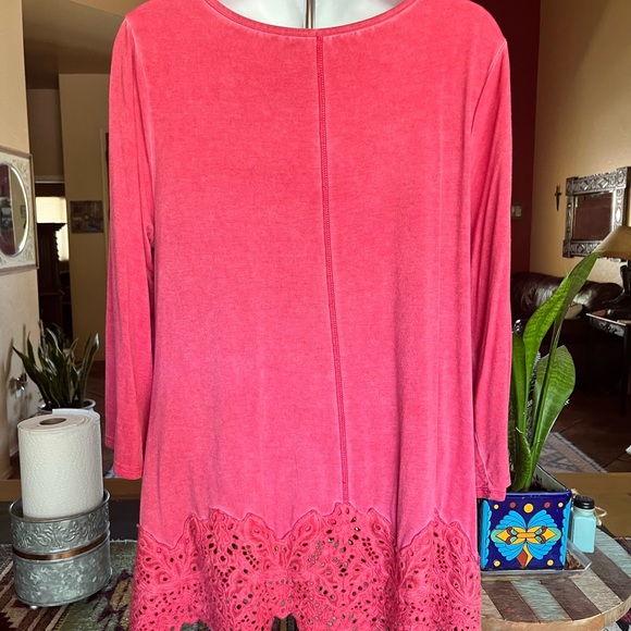 Soft surroundings, long sleeve blouse - Picture 4 of 5